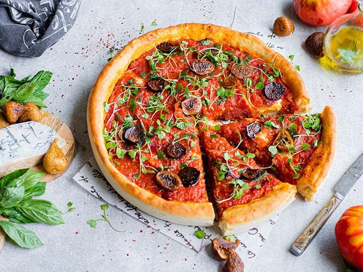 Fig Deep Dish Pizza | Red Star® Yeast