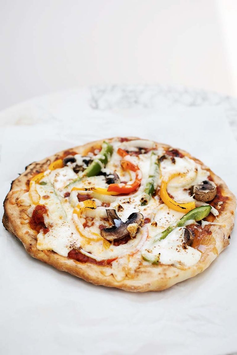 Artisan Grilled Veggie Pizza