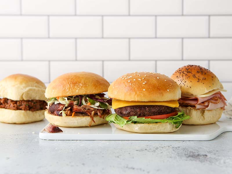 Homemade Sandwich, Slider and Burger Buns