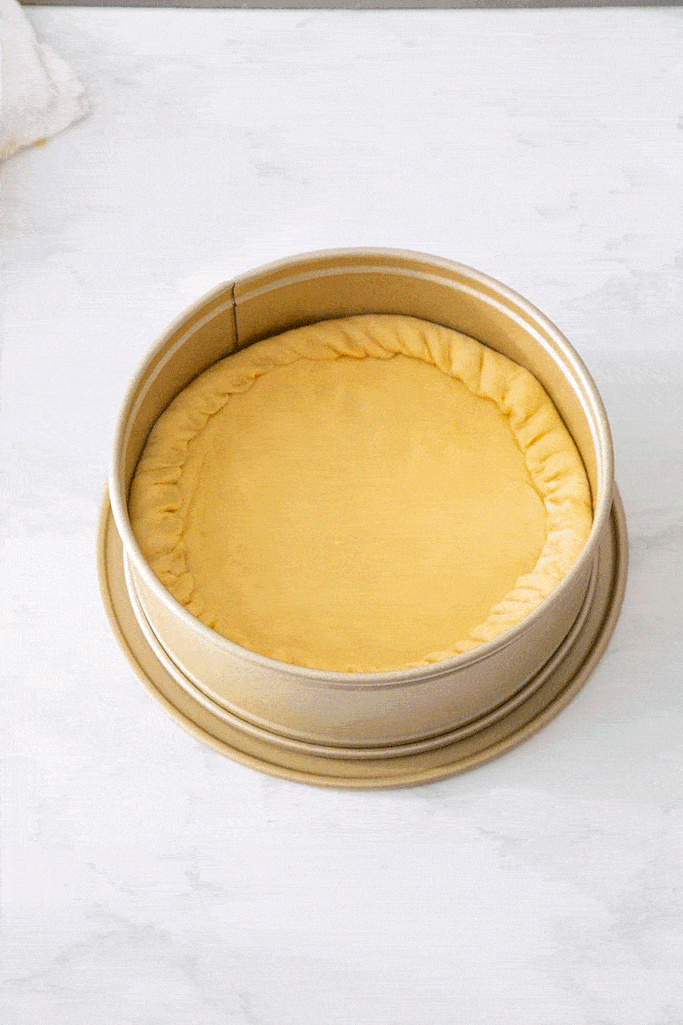 Add filling to the dough