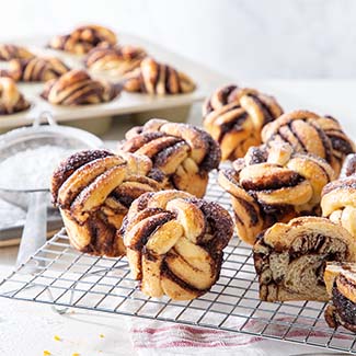Spiced Chocolate Orange Knots