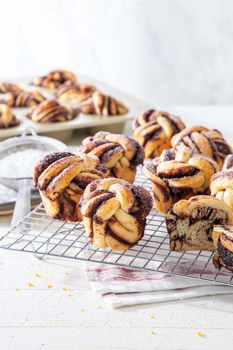 Spiced Chocolate Orange Knots