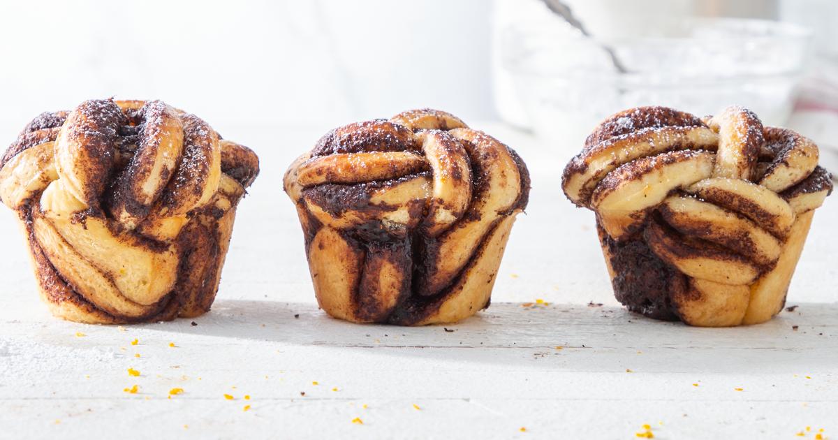 Spiced Chocolate-Orange Knots | Red Star® Yeast