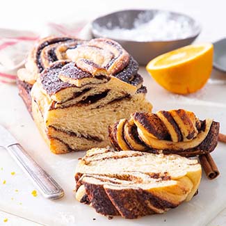 Spiced Chocolate Orange Loaves