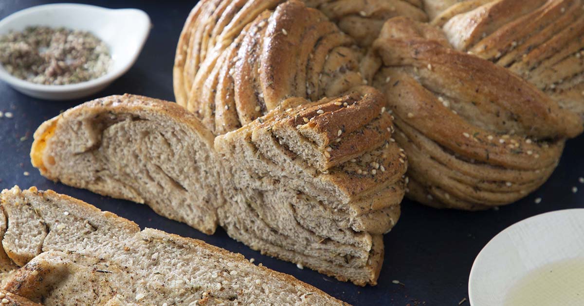 Za'atar Swirl Bread | Red Star® Yeast