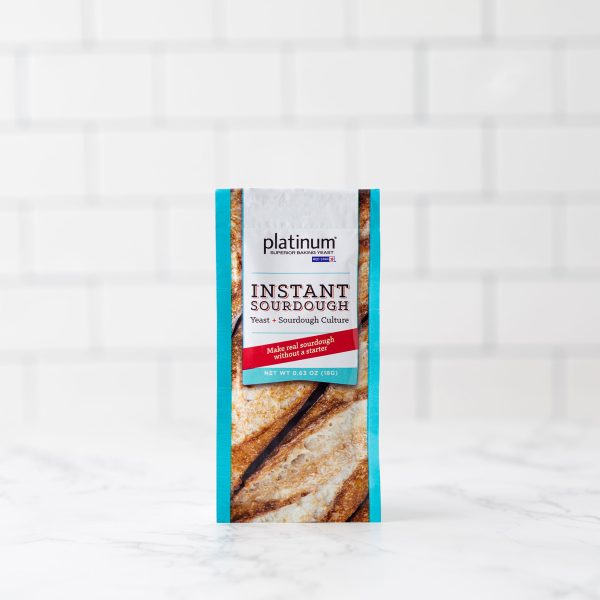 Platinum instant sourdough yeast product package