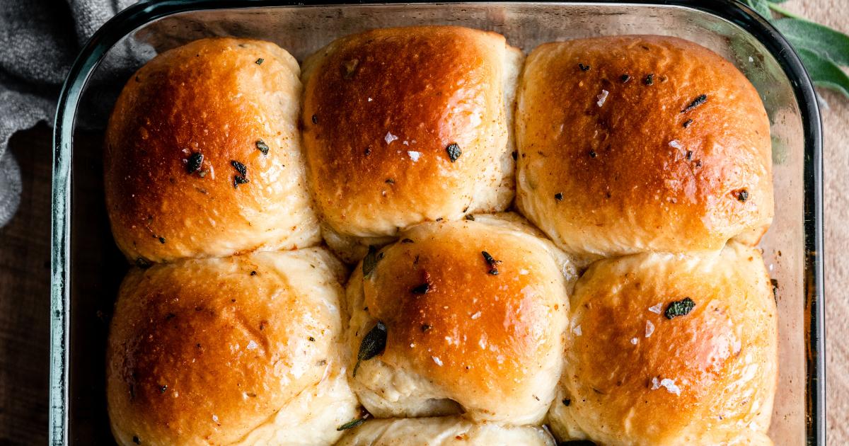 Sage & Brown Butter Dinner Rolls | Red Star® Yeast