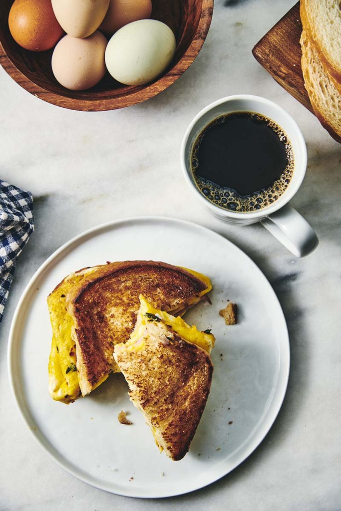 Gesine's Favorite Egg Sandwich