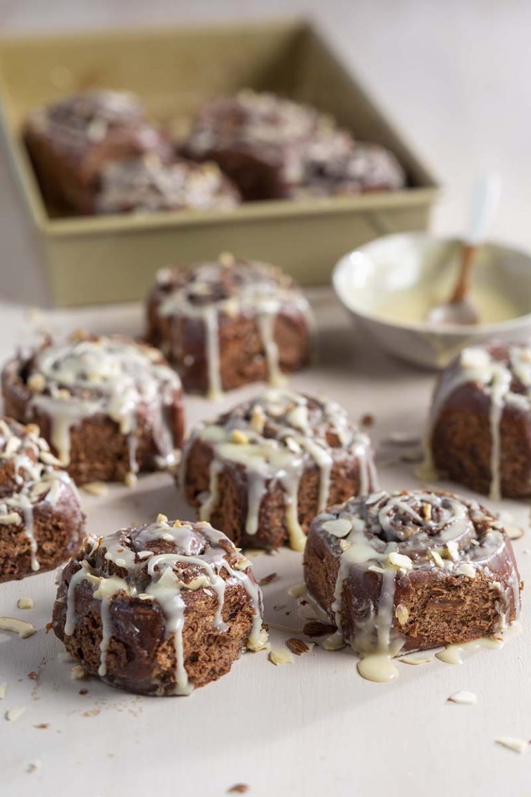 Chocolate-Almond Sweet Rolls