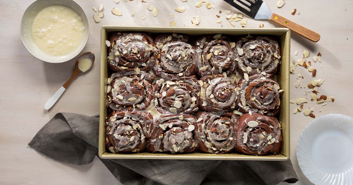 Chocolate-Almond Sweet Rolls | Red Star® Yeast