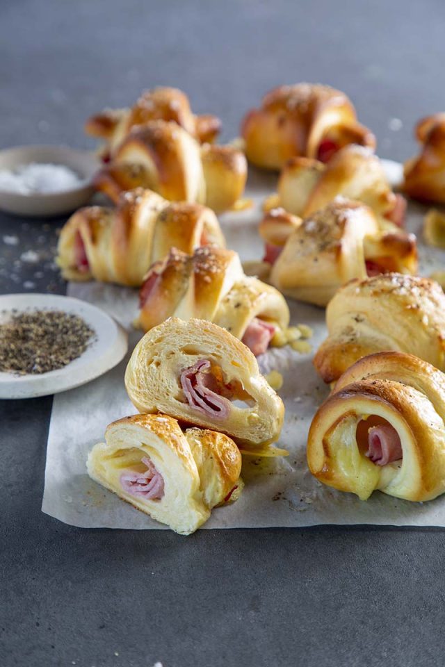 Ham and Gruyère Crescent Rolls Red Star® Yeast
