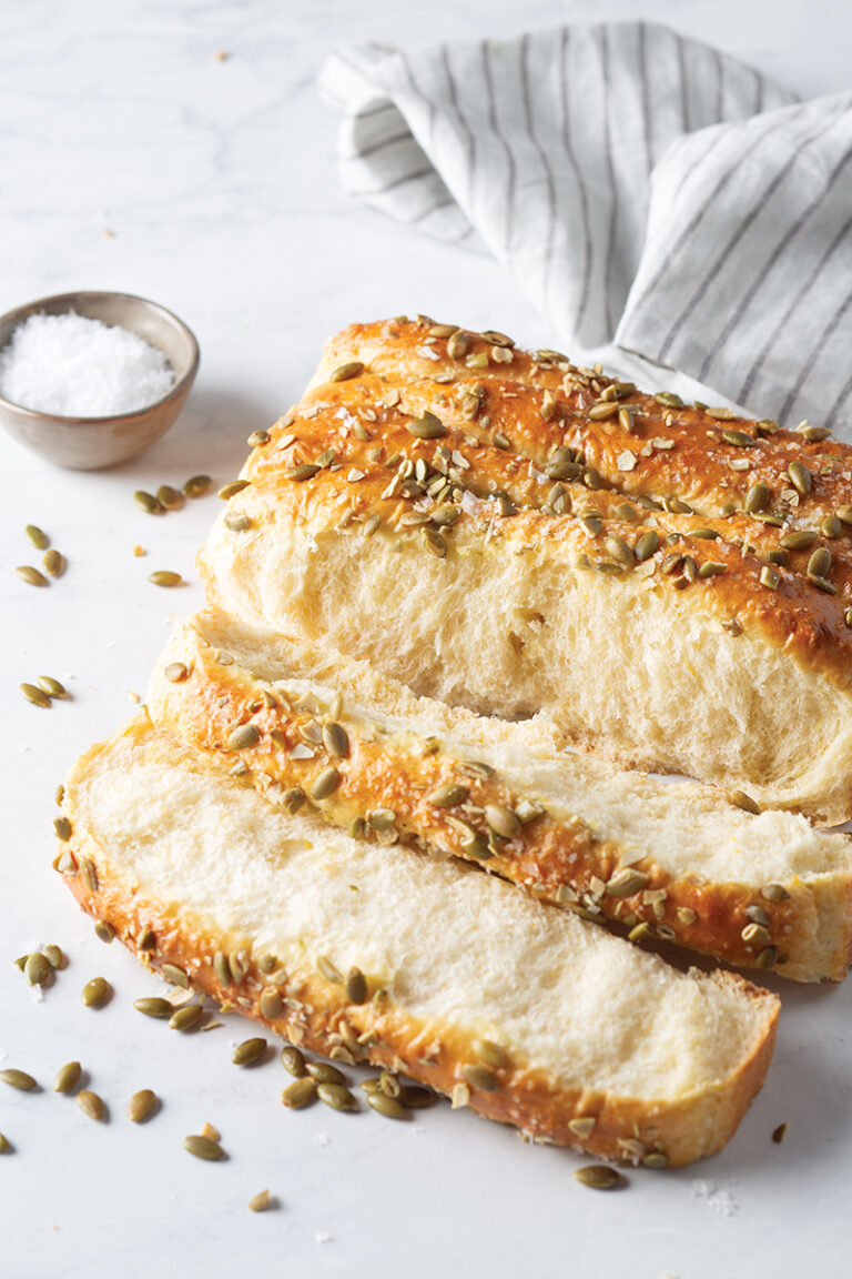 Butternut Squash and Pepita Breadsticks