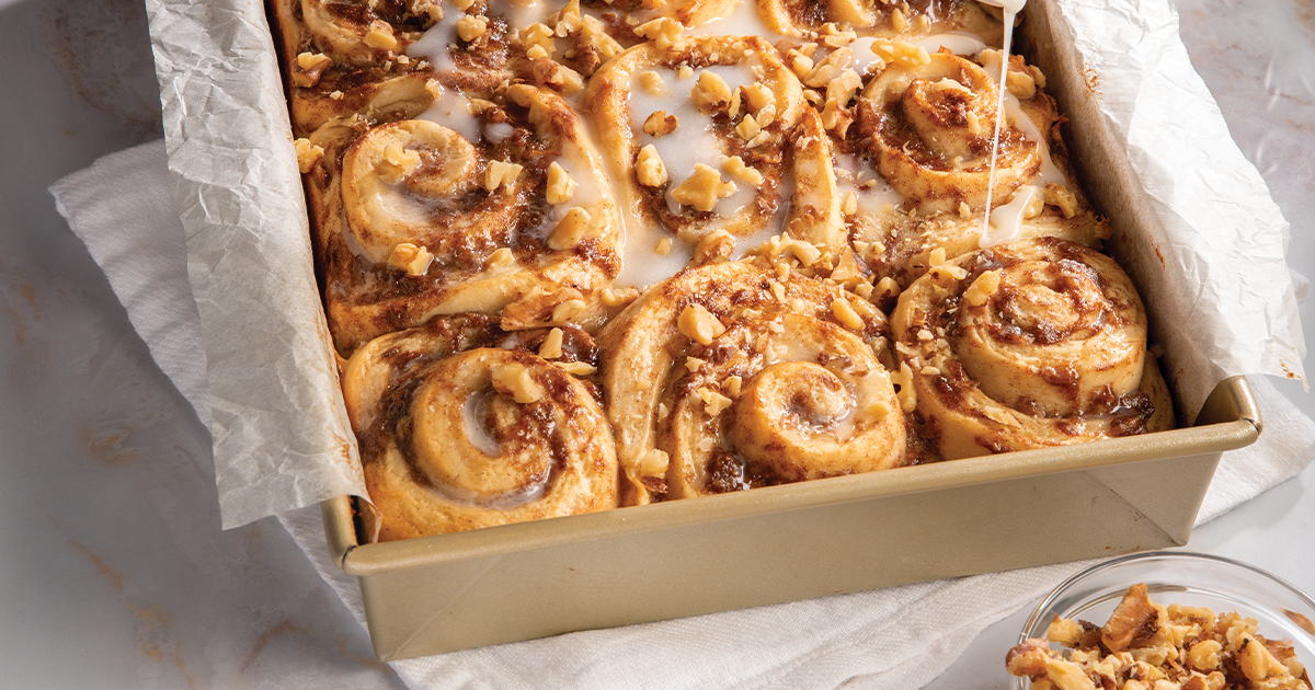 Banana Bread Sweet Rolls | Red Star® Yeast