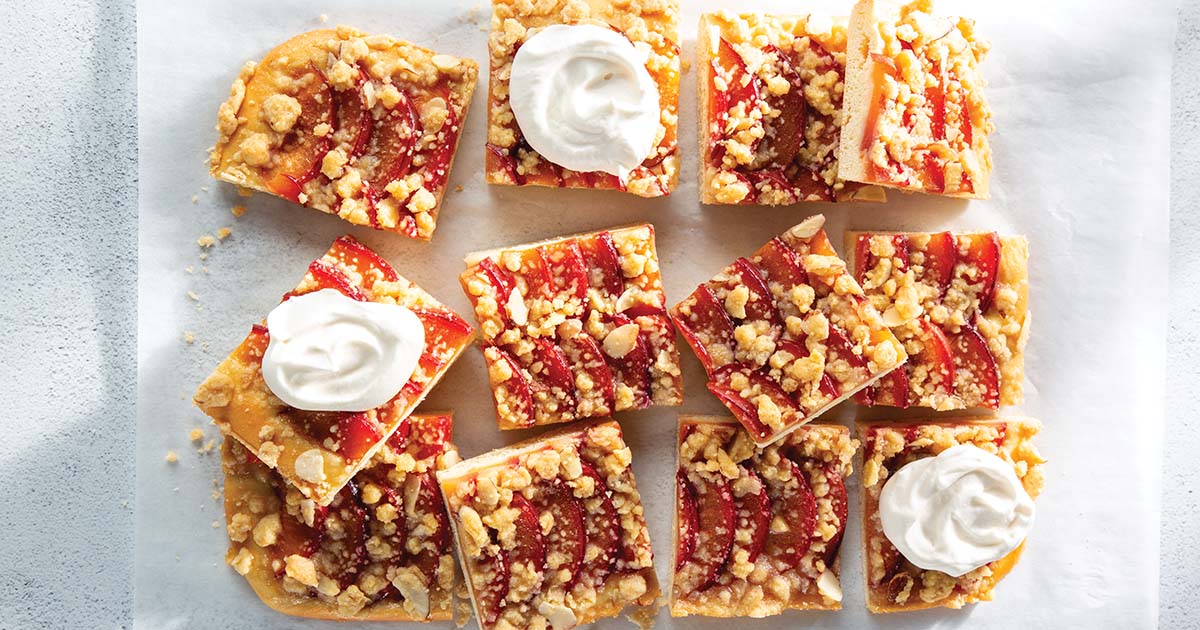 Yeasted Bavarian Plum Cake | Red Star® Yeast