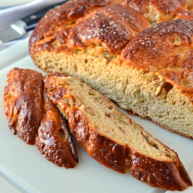 Apple Honey Challah