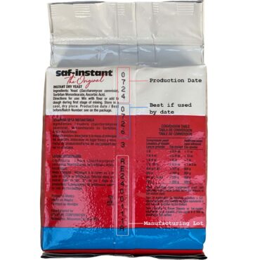 Saf-instant® Red Yeast - How to Read