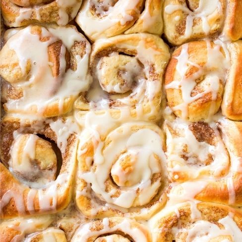 Overnight Maple Cinnamon Rolls